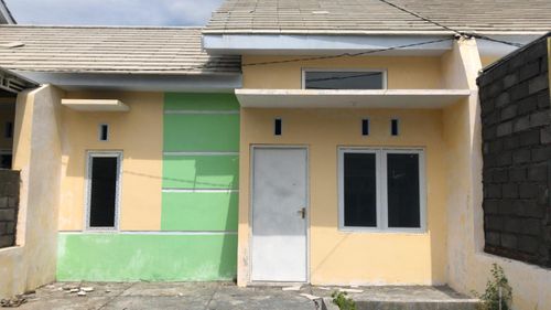 foto tampak rumah tipe mkr3 perumahan Mutiara Kunir Residence