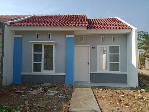foto tampak rumah tipe 29/60 perumahan Perum griya sinar mas
