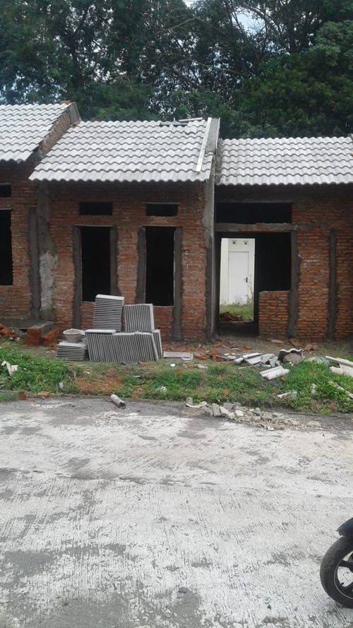 foto tampak rumah tipe 21/72 perumahan GAMERSI RESIDENCE