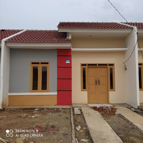 foto tampak rumah tipe 30/60 perumahan graha bintang residence