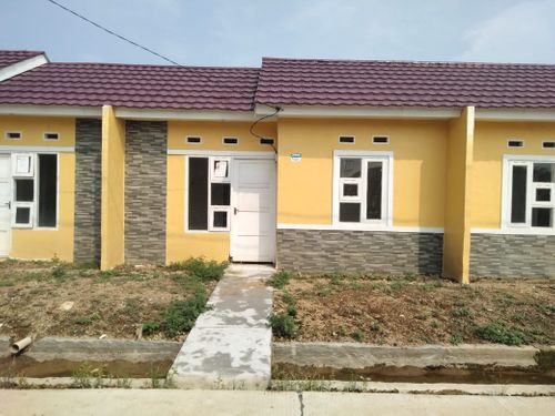 foto tampak rumah tipe 29 / 60 perumahan CITRA PERMATA MAS