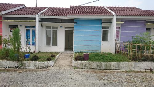foto tampak rumah tipe Subsidi perumahan MUTIARA KARAWANG