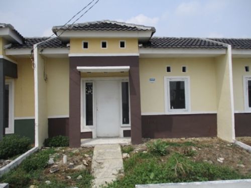 foto tampak rumah tipe 22/60 perumahan GRAMAPURI PERSADA