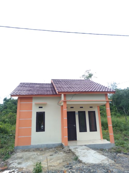 foto tampak rumah tipe 36 perumahan Kartiasa Indah