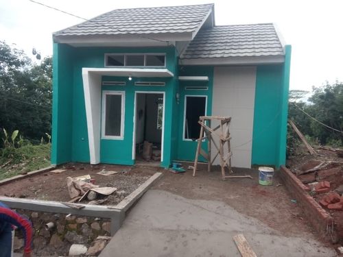 foto tampak rumah tipe 36/72 perumahan GRAND SUKAMUKTI INDAH 