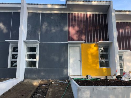 foto tampak rumah tipe Subsidi Blok B perumahan Bukit Cikujang Residence