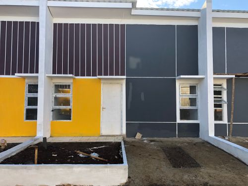 foto tampak rumah tipe Subsidi Blok A perumahan Bukit Cikujang Residence