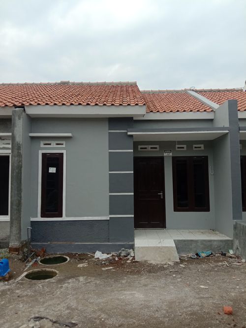 foto tampak rumah tipe 36 perumahan Griya pantura regency 2 krajankulon