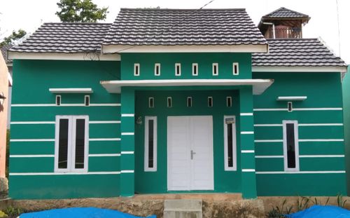 foto tampak rumah tipe 36 perumahan Bukit permata hijau