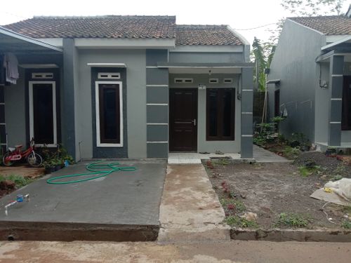 foto tampak rumah tipe 36 perumahan Perum Griya Pantura Regency Ngabean 