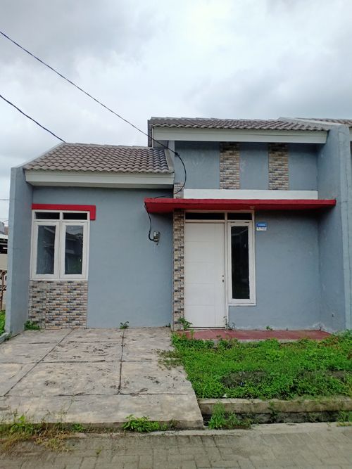 foto tampak rumah tipe 29 perumahan Cluster mutiara korelet2