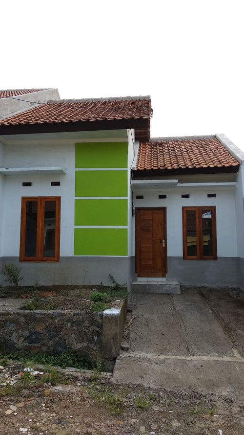 foto tampak rumah tipe 36/72 perumahan Ar - Rusydu