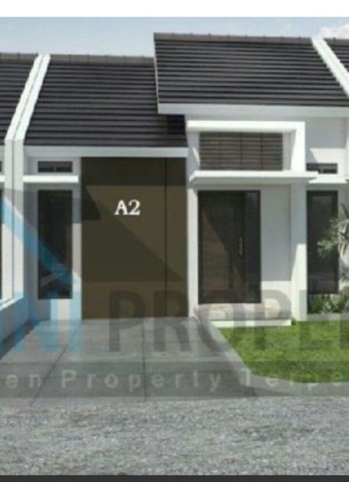 foto tampak rumah tipe 33/72 perumahan GRAHA ESTETIKA REGENCY 