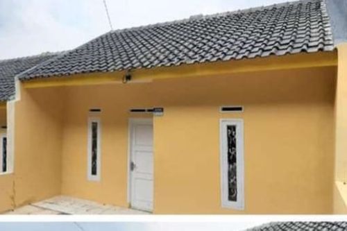 foto tampak rumah tipe 30/60 perumahan BUKIT SUKASARI MUKTI