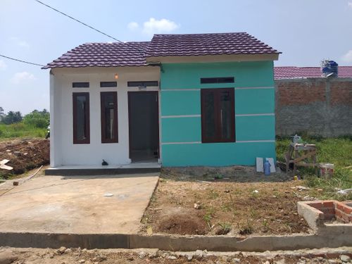 foto tampak rumah tipe 36/72 perumahan PERUMAHAN QUEEN RESIDENCE II