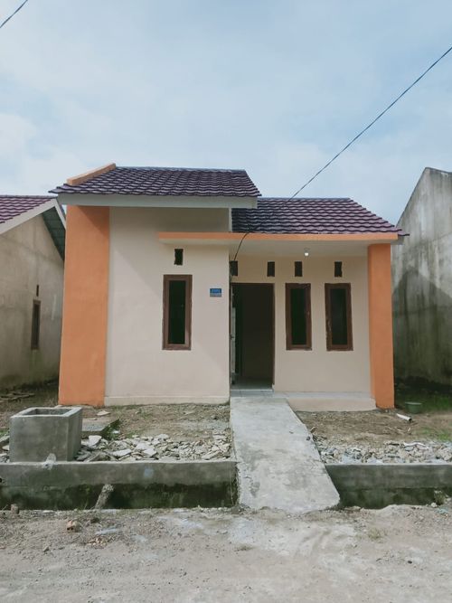 foto tampak rumah tipe 36 perumahan Perumahan Sevilla