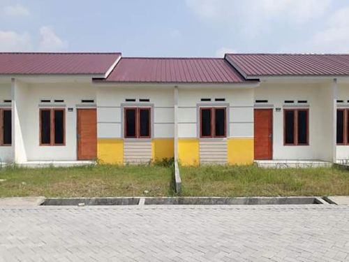 foto tampak rumah tipe 36/81 perumahan PERUMAHAN SERASI INDAH