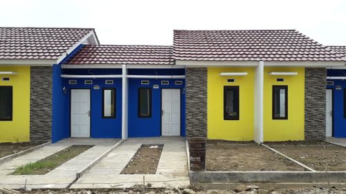 foto tampak rumah tipe 27/60 perumahan PURI RAYA RESIDENCE