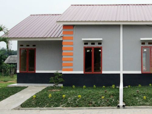 foto tampak rumah tipe 36 perumahan WISATA TAMER INDAH