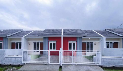 foto tampak rumah tipe 6m x 10m perumahan TELAGA HARMONY RESIDENCE