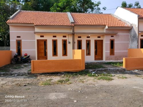 foto tampak rumah tipe 36 perumahan PESONA KAHURIPAN TAHAP 2