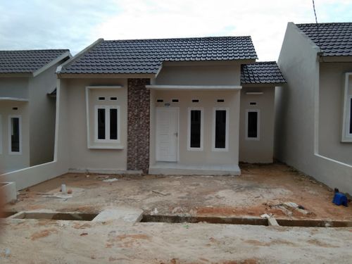 foto tampak rumah tipe 36/96 perumahan BUKIT PERMATA ASRI