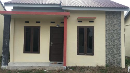 foto tampak rumah tipe 36/108 perumahan Putra kubang permai 5