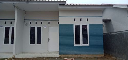 foto tampak rumah tipe 36 perumahan Rorinata Residence Sukamaju Tahap 10