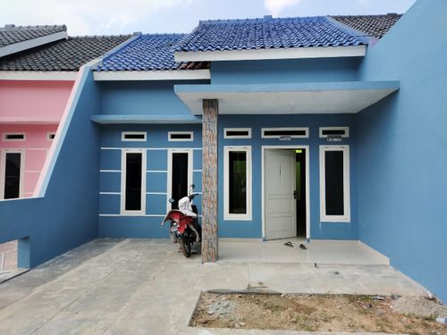 foto tampak rumah tipe 36 perumahan Perumahan Pubian Jaya Lestari II