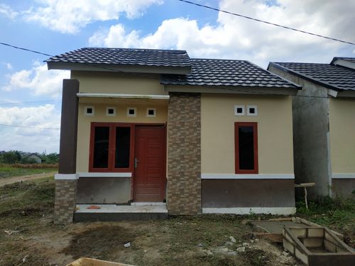 foto tampak rumah tipe 36 perumahan GREEN SUKOSARI INDAH