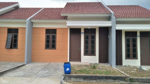 foto tampak rumah tipe 30/ 60 perumahan Boekit Serang Damai Residence