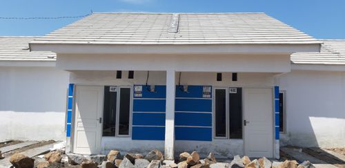 foto tampak rumah tipe 36 perumahan GRAHA AMARTHA