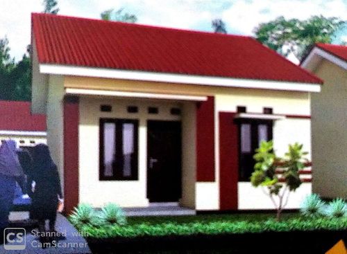 foto tampak rumah tipe 36/121 perumahan KORPRI IDAMAN ESTATE
