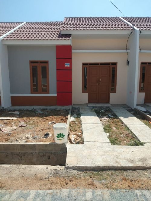 foto tampak rumah tipe 30/60 perumahan GREEN MUTIARA 2