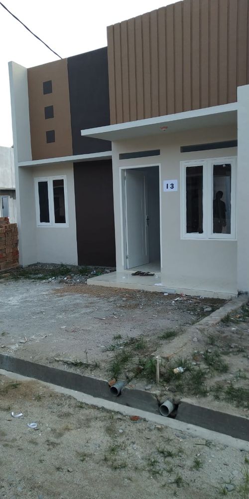 foto tampak rumah tipe 36 perumahan Griya Shafa Marwa