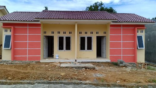foto tampak rumah tipe Griya Bintang Mutiara perumahan GRIYA BINTANG MUTIARA