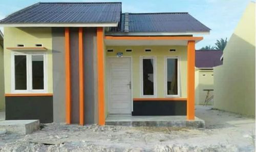 foto tampak rumah tipe 36/108 perumahan BELA BERLIAN RESIDENCE 4