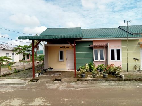 foto tampak rumah tipe 36/72 perumahan PERUMAHAN MELATI RAYA