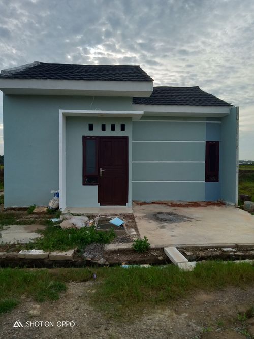 foto tampak rumah tipe 40/84 perumahan GRAND RIZQI EFENDI PATROL