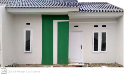 foto tampak rumah tipe MAGNOLIA perumahan FIRDAUS RESIDENCE 2