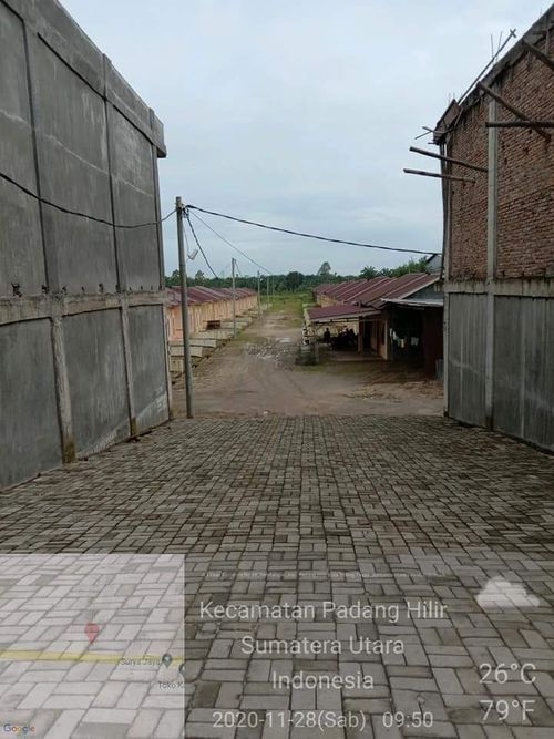 foto tampak rumah tipe rumah subsidi perumahan GRAND PERMATA RESIDENCE TEBING TINGGI