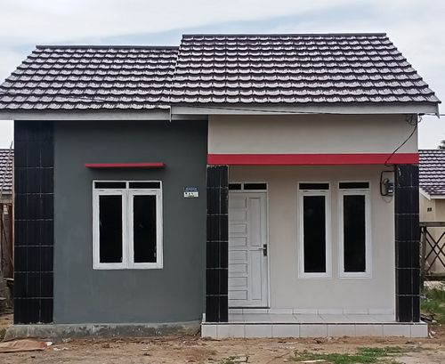 foto tampak rumah tipe 36 perumahan GRIYA JAYATAMA