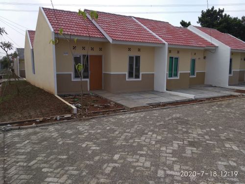 foto tampak rumah tipe 30/60 perumahan GRAHA DALUNG RESIDENCE