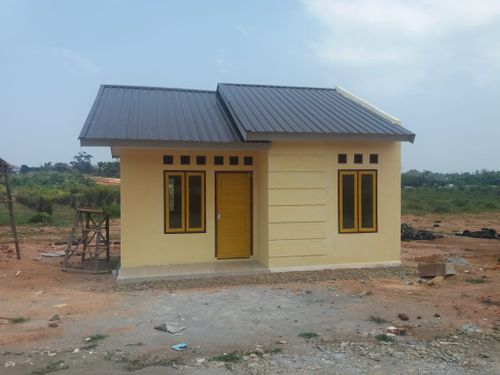 foto tampak rumah tipe 36/120 perumahan PERMATA BENTIRING ASRI