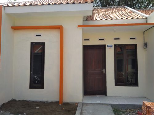 foto tampak rumah tipe 30/60 perumahan Griya Hikmah Lestari Tahap 5