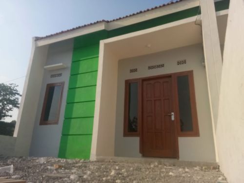 foto tampak rumah tipe 30/65 perumahan GRIYA MUTIARA II