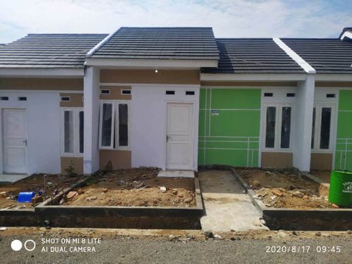 foto tampak rumah tipe 30/60 perumahan GRAHA ALANA KUNINGAN