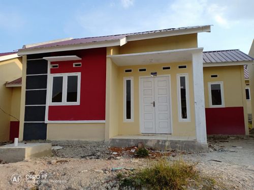 foto tampak rumah tipe 36 perumahan BUKIT PERMATA SUMBARI 1 TAHAP 3