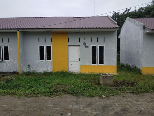 foto tampak rumah tipe SUBSIDI 36 perumahan TAMAN MILALA INDAH