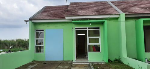 foto tampak rumah tipe 32 perumahan Griya Pasaleman